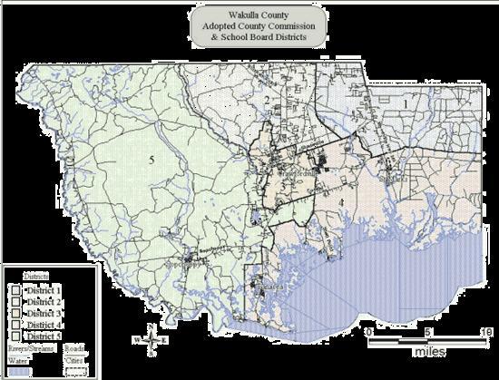 OPERATIONAL REVIEW County Organization Wakulla County operates as a political subdivision of the State of Florida, and is governed by a five-member Board of County Commissioners (BOCC).