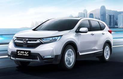 9%) *Industry demand is wholesale basis (source:china Association of Automobile Manufactures) CR-V Sports Hybrid model launched