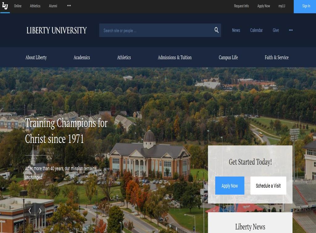Liberty University Online Academy Financial Check-In From