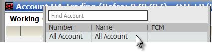 To show all accounts, right-click the Accounts pane title bar, and then select All Accounts: Margin Excess, Total Margins Value, and Total Purchasing Power rows are displayed if they are enabled in