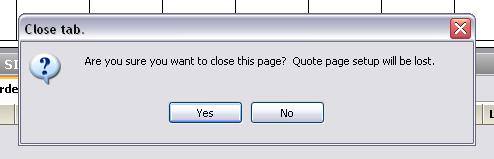 Page 130 To remove a Quote Board 1. Right-click the tab for the quote board you want to close. 2. Click Close Tab.