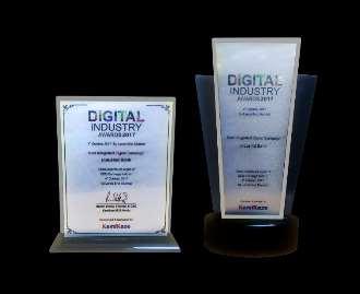 Accolades Awarded the 'Best Integrated Digital Campaign Award' at the Digital