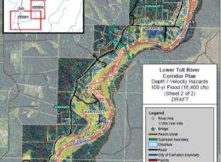 Tolt River 6-Year Capital Investment Strategy Lower Tolt River upstream of Carnation Levees unstable, do not contain floodwaters 60 homes in high risk areas Hwy 203 and Tolt