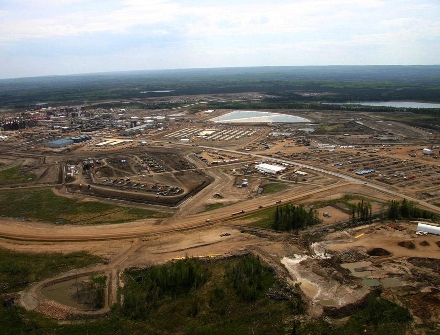 Boreal Forest Impacts 14. Alberta s oil sands underlie one-fifth of the province, and development is already planned for more than 79,000 square kilometres.