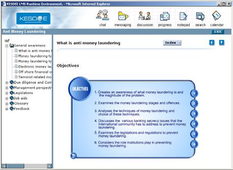 Anti-Money Laundering Overview Course Level & Number of Courses Intermediate Level Library of 6 Courses Instructional Method Dynamic, Interactive e-learning Recommended Background Familiarity with