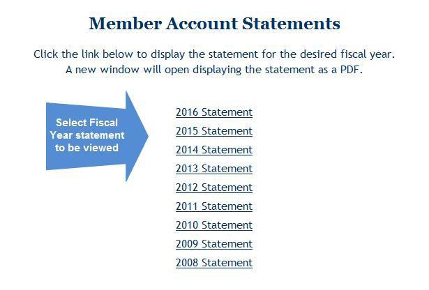 : Online & Statements instructions ( view) Member DROP/ILSB 4. Click on the member s SSN near the top of the Member Summary screen. This action opens the view. 5.
