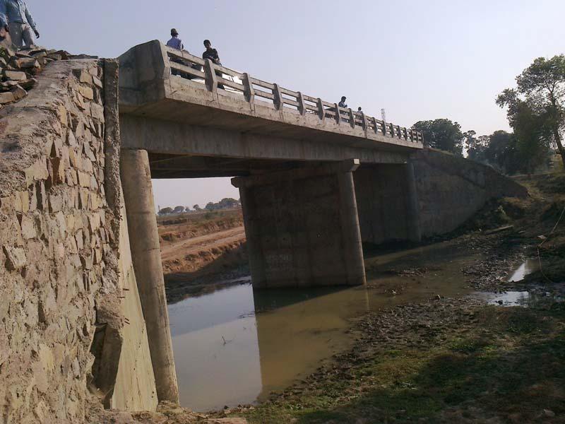 Orissa Bridge on Orai (Jalaun) to
