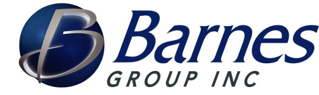 NEWS RELEASE Barnes Group Inc. Reports Fourth Quarter and Full Year 2015 Financial Results 2/19/2016 Fourth Quarter 2015: Sales of $287 million, down 7%; Organic Sales down 7% Operating Margin of 10.