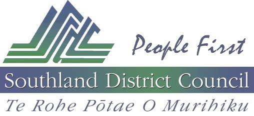 SOUTHLAND DISTRICT COUNCIL POLICY ON DEVELOPMENT AND FINANCIAL CONTRIBUTIONS 20152025 This policy applies to: DOCUMENT CONTROL Policy owner: Finance Approved by: Council TRIM reference number:
