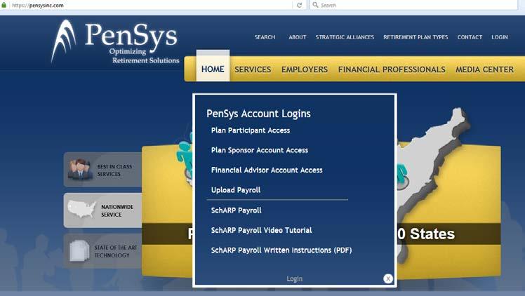 FORGOT ACCESSING PIN/FORGOT THE PARTICIPANT USER ID SITE If Visit you www.pensysinc.
