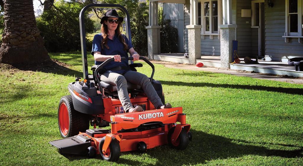 MOWERS HOBBY FARM TURF-CARE LANDSCAPING TRUE VALUE IS ALL ABOUT QUALITY AND RELIABILITY. Z100 SERIES 1.