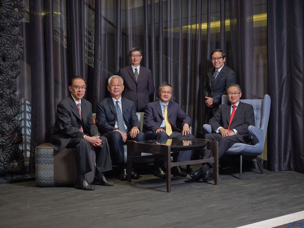 15 Board of Directors From left to right: Mr Huang Cheng Eng, Mr Kyle Lee Khai Fatt,