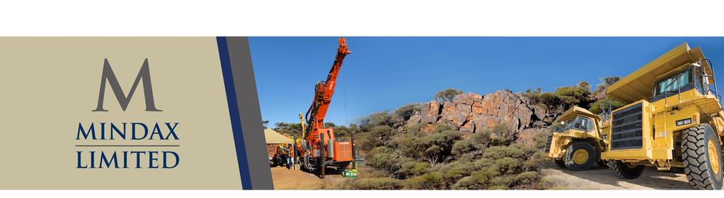 ASX ANNOUNCEMENT 1 May 2012 ASX Code: MDX ABN: 28 106 866 442 Corporate Description Mindax's Mt Forrest Iron Project is progressing through feasibility with a view to mining at the end of 2014.