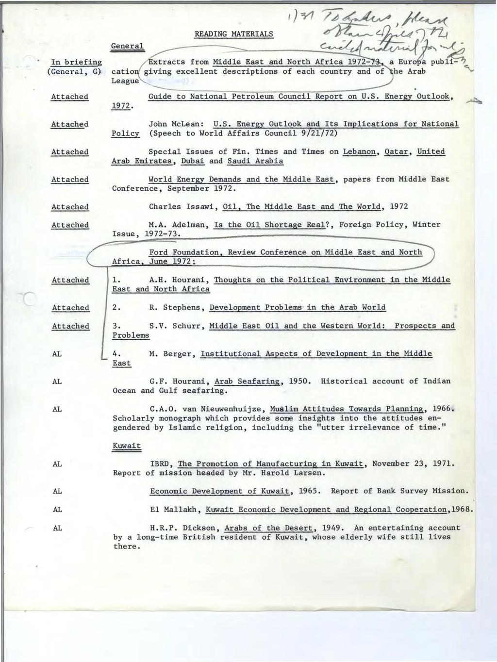 In briefing (General, G). Attached Attached Attached Attached Attached Attached General catio League 1972.