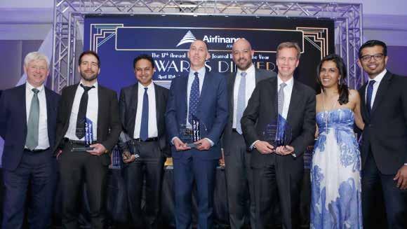 18/19 APRIL Aviation Finance awarded by Airfinance Journal At 36th Annual North America Air Finance Conference, DVB s Aviation Finance won the European Deal of the Year Deucalion (DVB) assetbacked