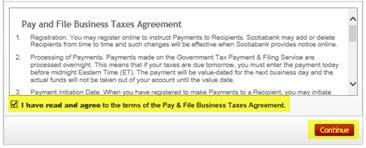 Take note of the PFS ID that will always be displayed in the top right corner of the Business Tax Payment interface.