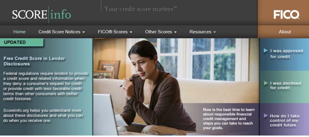 FICO Score Factors Listed on your credit report Amount owed on accounts is too high Amount past due on accounts Derogatory public