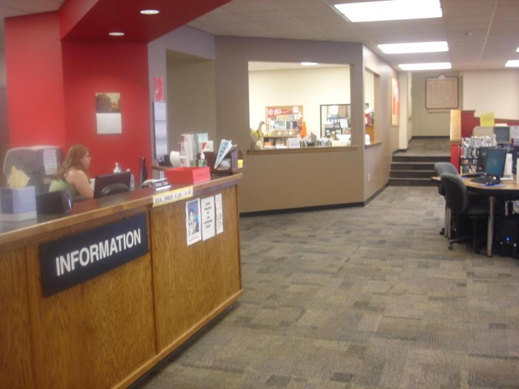 LCC LIBRARY INFORMATION AND CIRCULATION DESK LCC