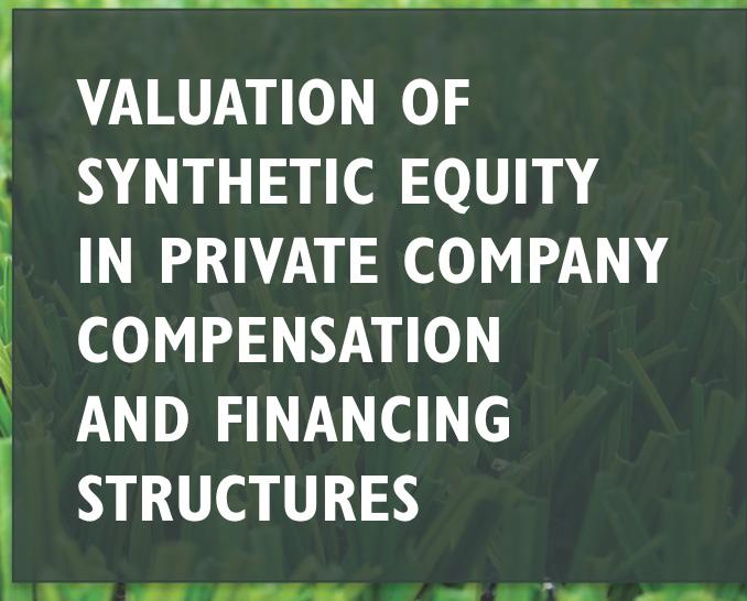 For anything that is labeled synthetic equity, the potential economic claim/benefit granted to the holder uses the Company s stock price to determine the economic return, but the economic return is