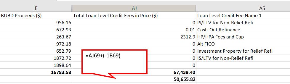 The Loan Selling Advisor export functionality allows a Seller to create a fee detail report based on selected criteria; for reconciliation purposes, select the Credit Fee Detail Data Set, and then