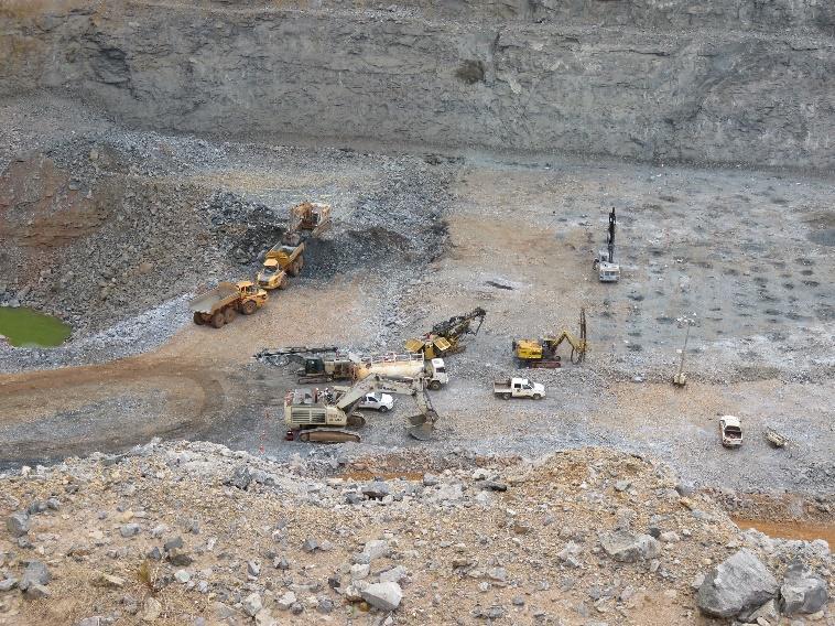 Mining and Processing Antas is a simple open pit and copper sulphide processing operation, producing copper-gold concentrates which are trucked from the site in containers.