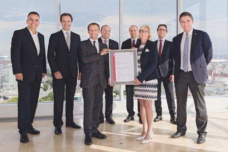 VIG AWARDED TÜV QUALITY MANAGEMENT CERTIFICATION VIG focuses on quality, risk minimisation and the efficiency and effectiveness of processes and workflows.