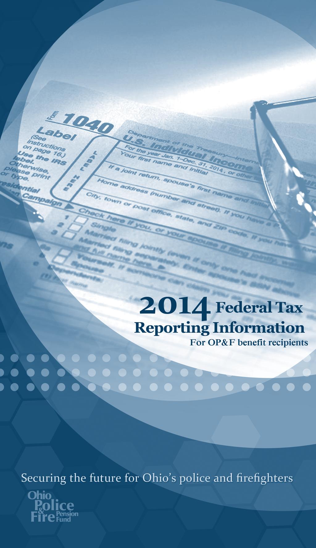 Federal Tax Reporting Information