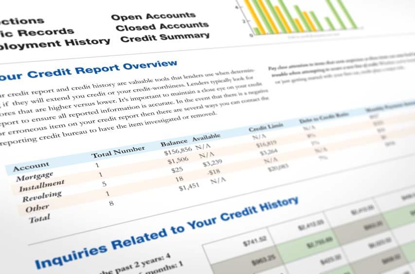 Your credit report What to Look For 1) Identifying information