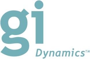 GI Dynamics, Inc. ASX Announcement Registration Statement on Form S-8 Filed with SEC LEXINGTON, Massachusetts, United States and SYDNEY, Australia 18 May 2015 GI Dynamics, Inc.