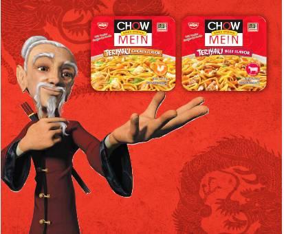 CHOW MEIN TV commercial run (Sept. to Nov.