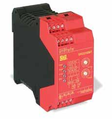 R Safety Monitoring Relays Safety Module Timer Unit Power requirements the will accept 24 VAC/DC or 115 VAC Delayed outputs the has 1 N/O on-delay output, plus 2 N/C off-delay outputs (selectable
