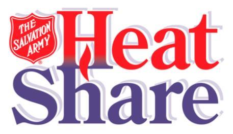 Program Application The Salvation Army HeatShare Program is a last resort utility assistance program for those who have exhausted all other public funding available in their area.