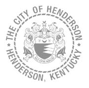 The City of Henderson P.O. Box 716 Henderson, Kentucky 42419-0716 Finance Department Phone: 270-831-1200 FAX: 270-831-1246 E-mail: Finance@cityofhendersonky.
