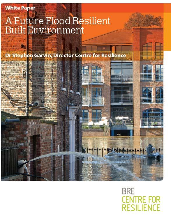 White Paper Details the extent of flood risk in the UK Flood resilience and insurance Flood