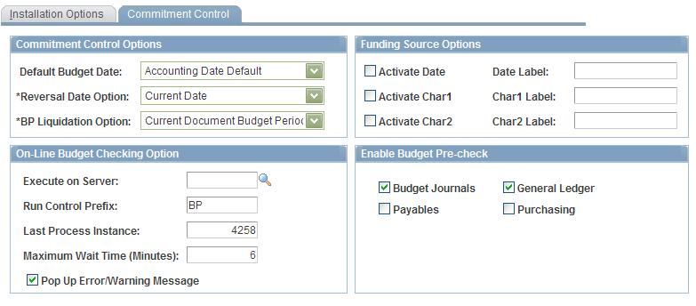 Setting Up Basic Commitment Control Options Chapter 3 Page Name Definition Name Navigation Usage Fund Source Spending Amount Drill-Down KK_FS_LEDKK_DRL Click a linked amount in the expense,
