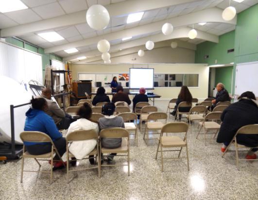 Informational Meetings: Residents of both neighborhoods were given the opportunity to either return the data sheets at the Informational Meetings or to drop them off with a neighborhood