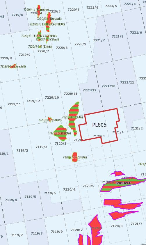 Upcoming drill-or-drop: PL 805, adjacent to the Alta and Gotha discoveries North