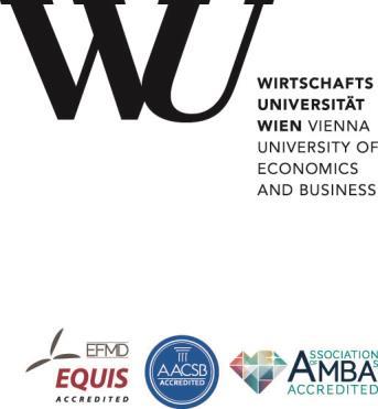 WU VIENNA PROSPECTIVE COURSE LIST english taught winter term 16/17 Class Title Contents ECTS Level Introduction to the Law of International Commerce and International Private Law The class will