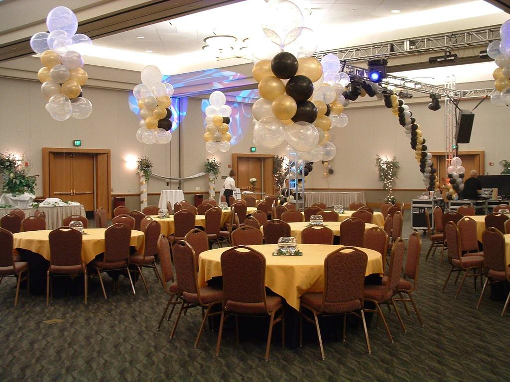 included with Catering Hospitality Room for Committee Up to 4 Draped Prom Check-In or Voting or Gift Tables 1 Draped D.J.