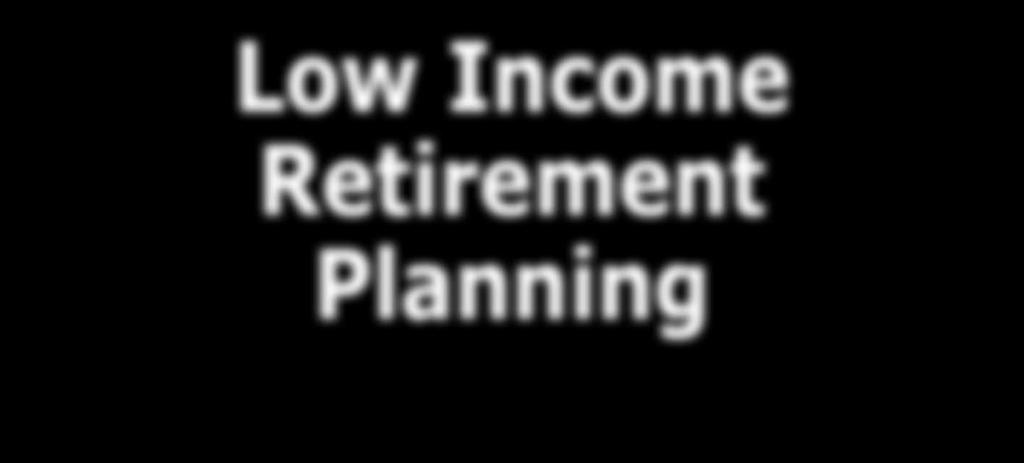 Low Income Retirement Planning page 2 page 4 page 9 page 13 How do I get the Guaranteed Income Supplement?