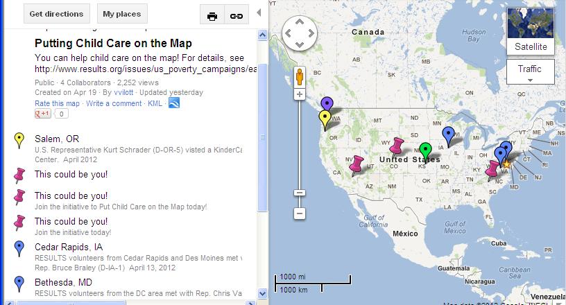 Map - and let s get child care on the radar screens