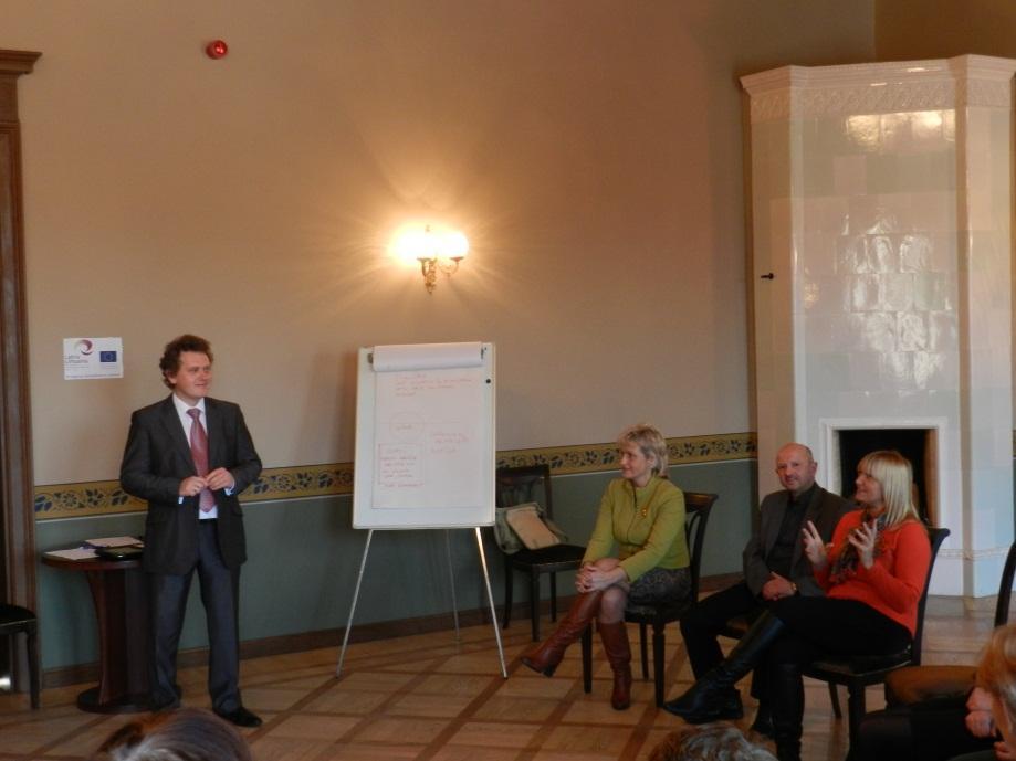 Sadarbība ar uzņēmējiem 2011. 2013. gadam sadarbībā ar Kuldīgas novada pašvaldību, tika īstenots Latvijas Lietuvas pārrobežas sadarbības programmas projekts Nr.