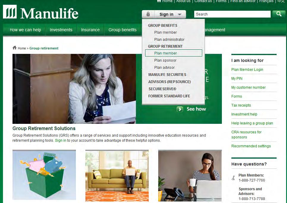 How can I access my Manulife