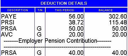 Amount for the specific pension. Once these are in place you may begin processing your Timesheets.
