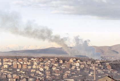 EC development policy and the implementation of the external assistance ENVIRONMENT High pollution over Pristina (Kosovo).