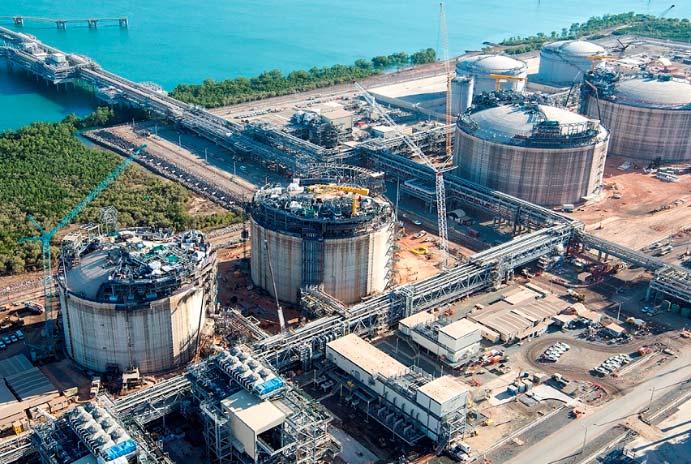 Ichthys LNG Project Onshore facilities 1 LNG Trains (August 2017) Product tanks (August 2017) Key Milestones (2016~) Milestone