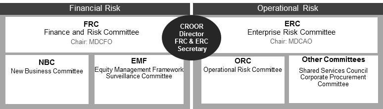 IX: RISK MANAGEMENT The following three departments report directly to the CRO: The Credit Risk Department identifies, measures, monitors, and manages country credit risk faced by IBRD.
