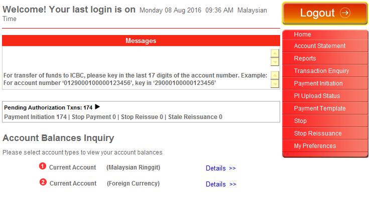 TRANSACTION ENQUIRY TRANSACTION ENQUIRY Transaction enquiry screen provides you details of transactions which has been initiated online.
