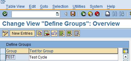 1) Status Groups Simple Example Requirement: We want to