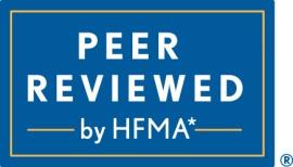 ClearBalance ROI Value Model HFMA Peer Reviewed Distinction Nationally-recognized benchmark by a panel of CFOs and financial analysts Provides transparency and translates underlying complexity into